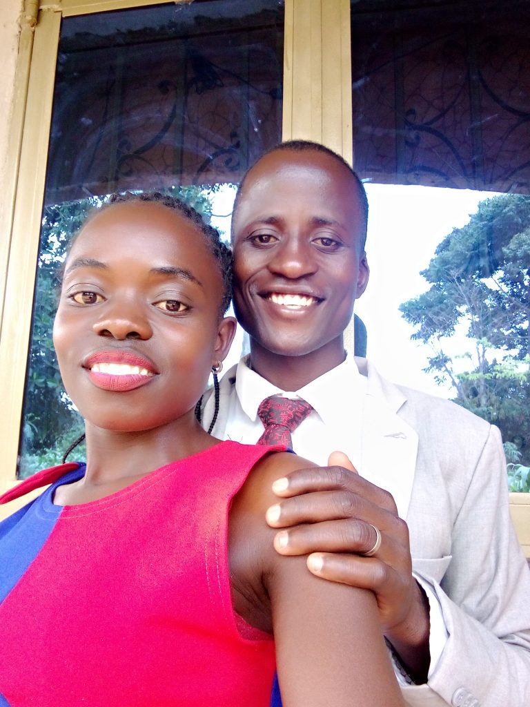 Pastor Richard Ngobi and his wife